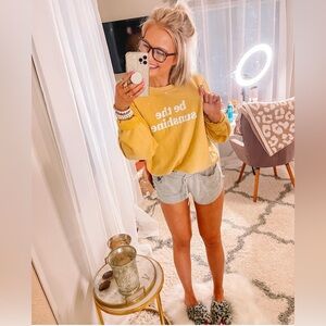 be the sunshine sweatshirt!